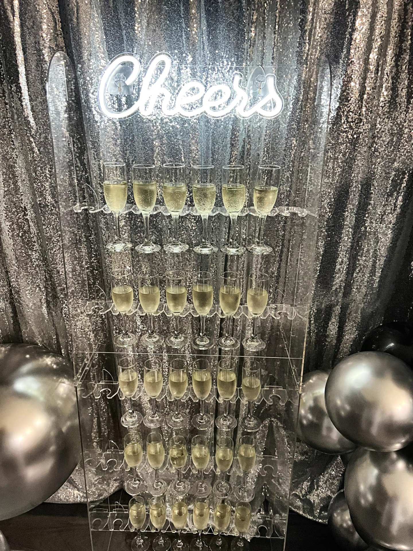 Champagne Wall